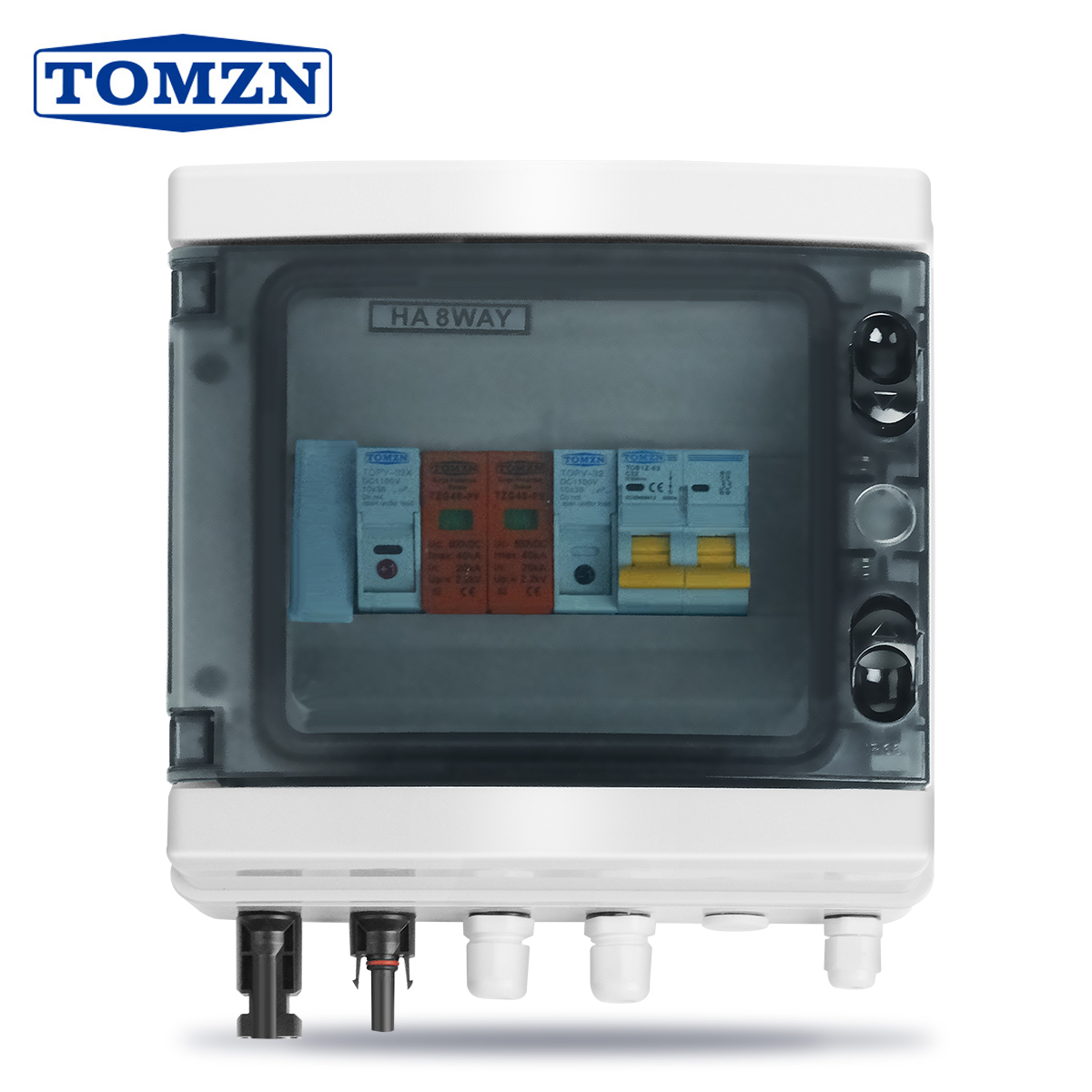 Solar Combiner Box - TOMZN Solar Photovoltaic PV Combiner Box