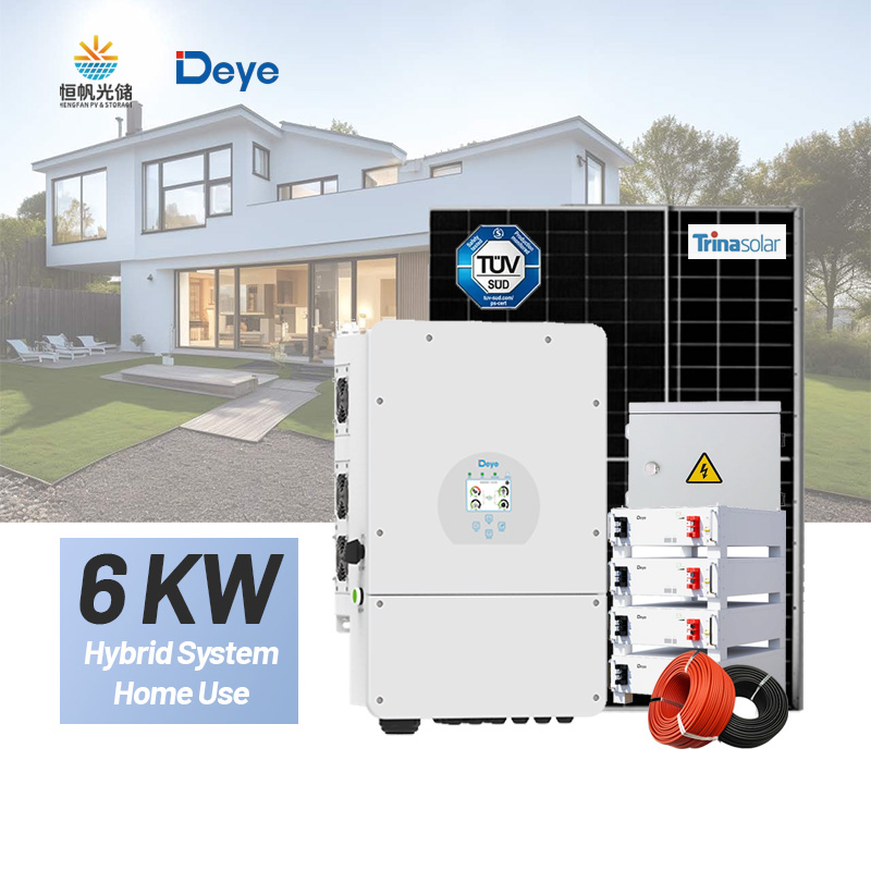 Solar Combiner Box - Hybrid 6kw On/Off-Grid Photovoltaic Solar Power