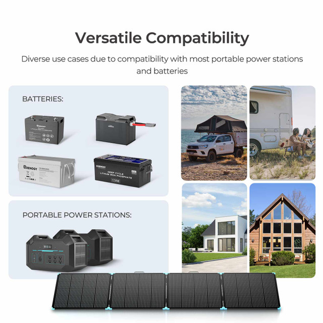 Renogy 400W Lightweight Portab - Folding Solar Panel review and price
