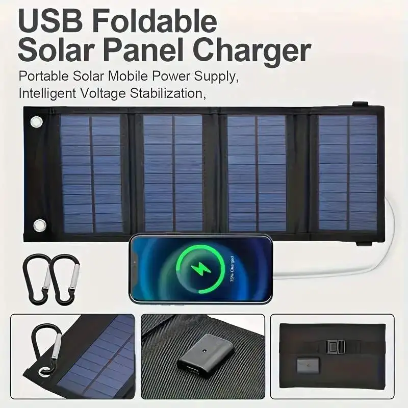 Portable USB Foldable Solar Pa - Folding Solar Panel review and price