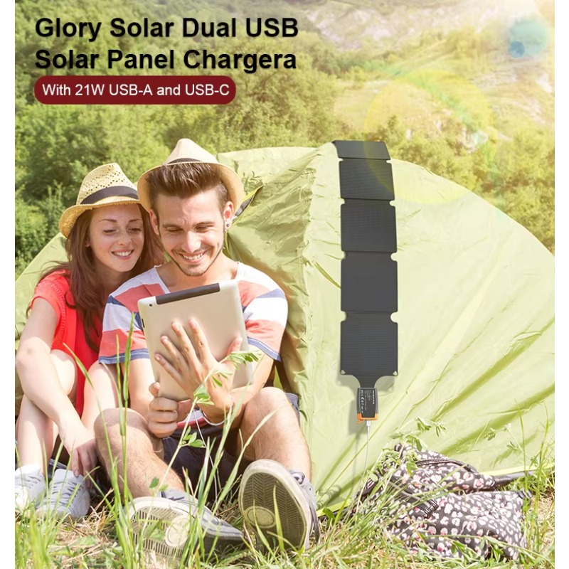 21W 6-Fold Solar Panel Charger - Folding Solar Panel review and price
