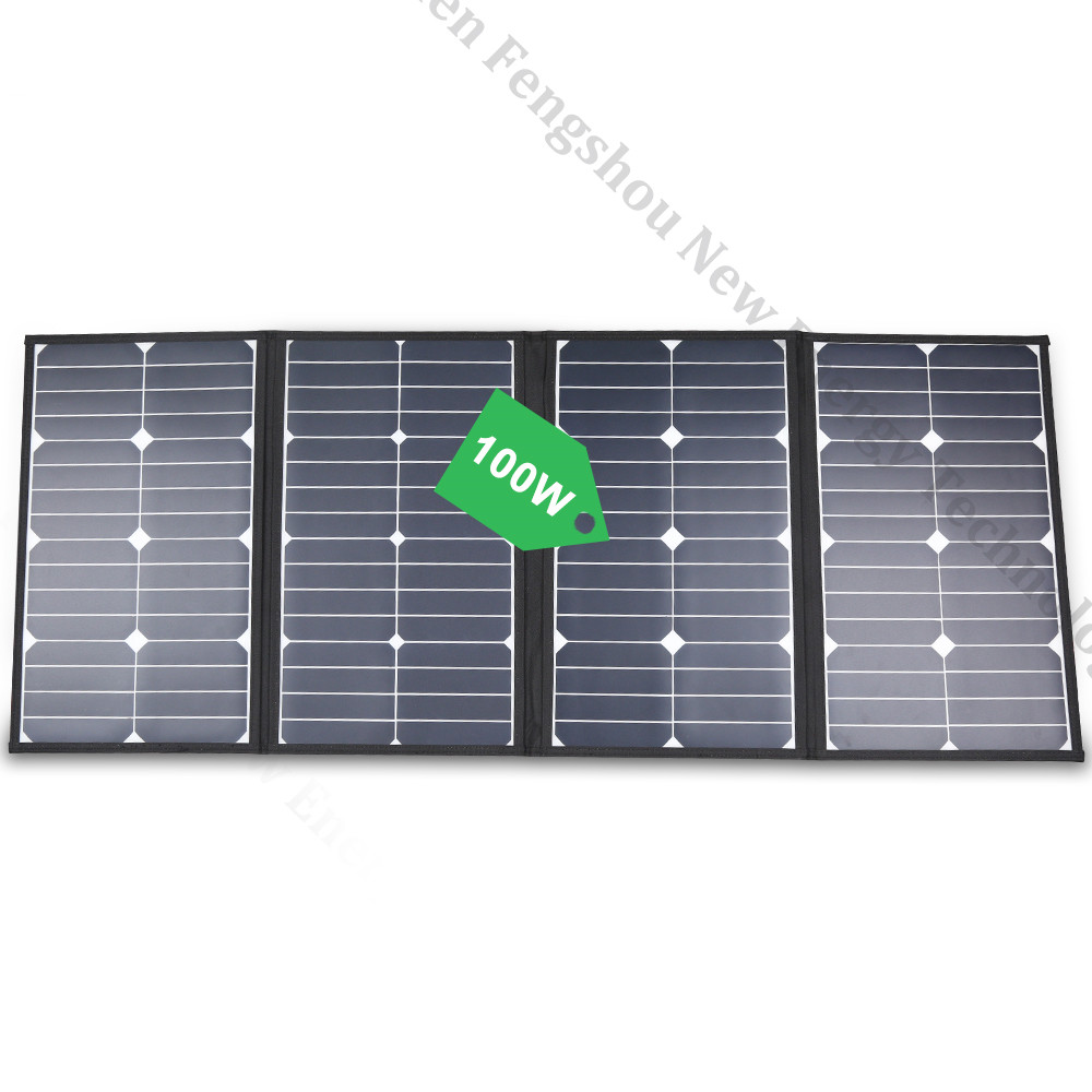 Portable 100 Watt Folding Sola - Folding Solar Panel review and price