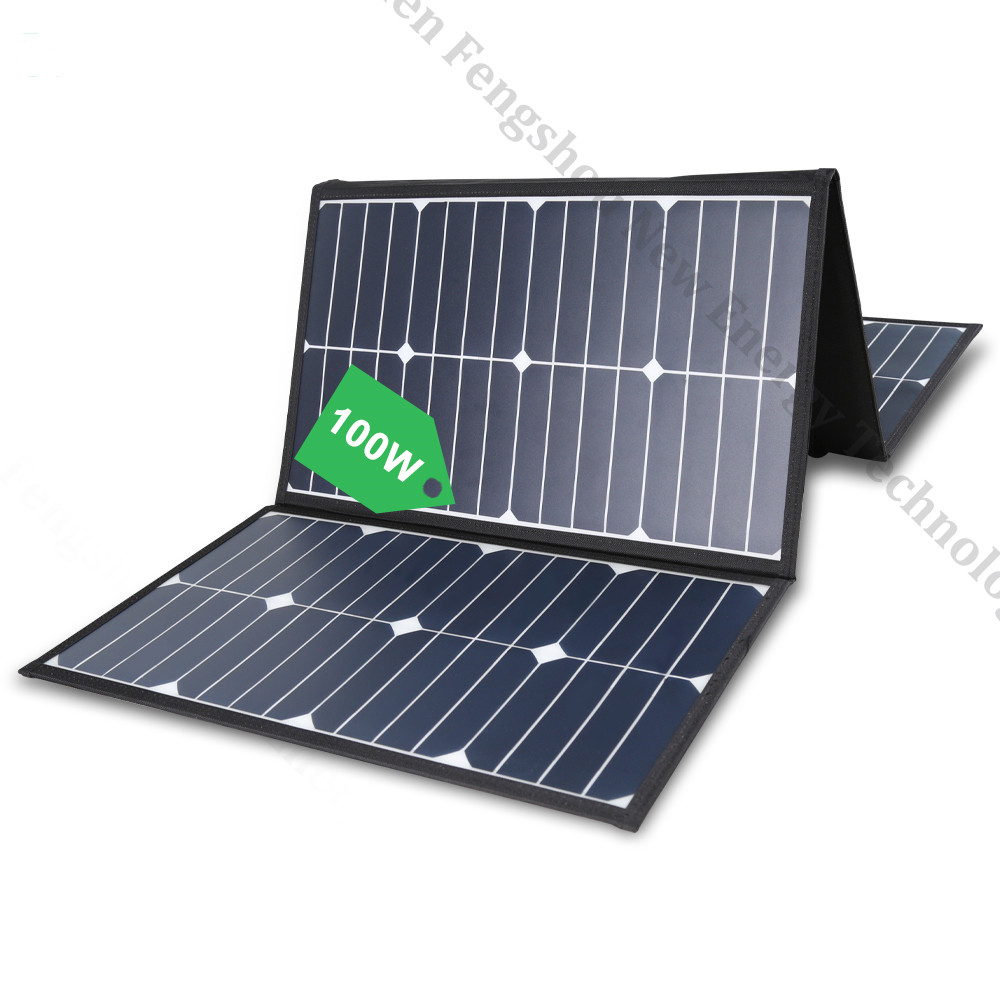 Portable 100 Watt Folding Sola - Folding Solar Panel review and price