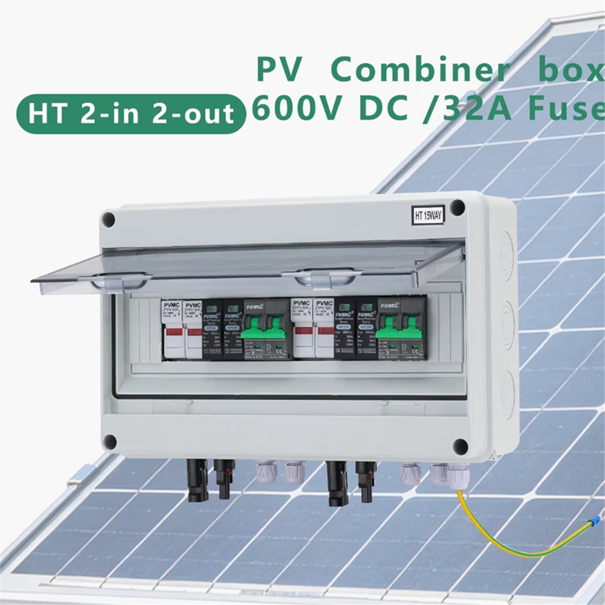 DT95 2 in 2 Out DC 600V Solar  - Solar Combiner Box review and price