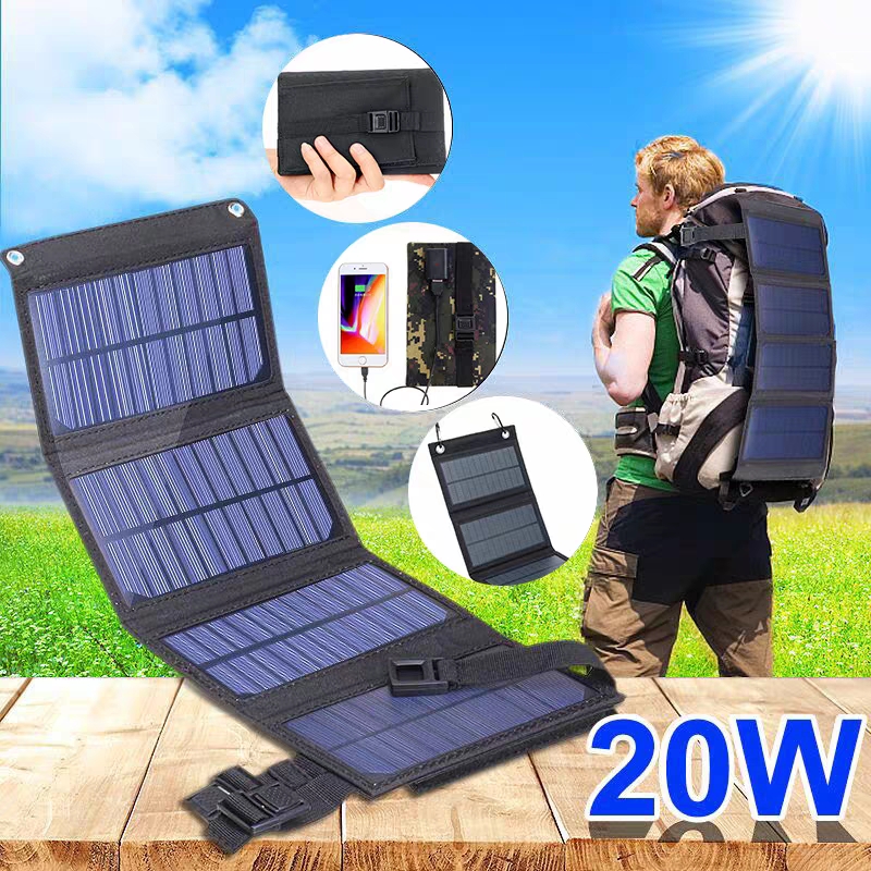 Foldable Solar Panel 20W 50W 6 - Folding Solar Panel review and price