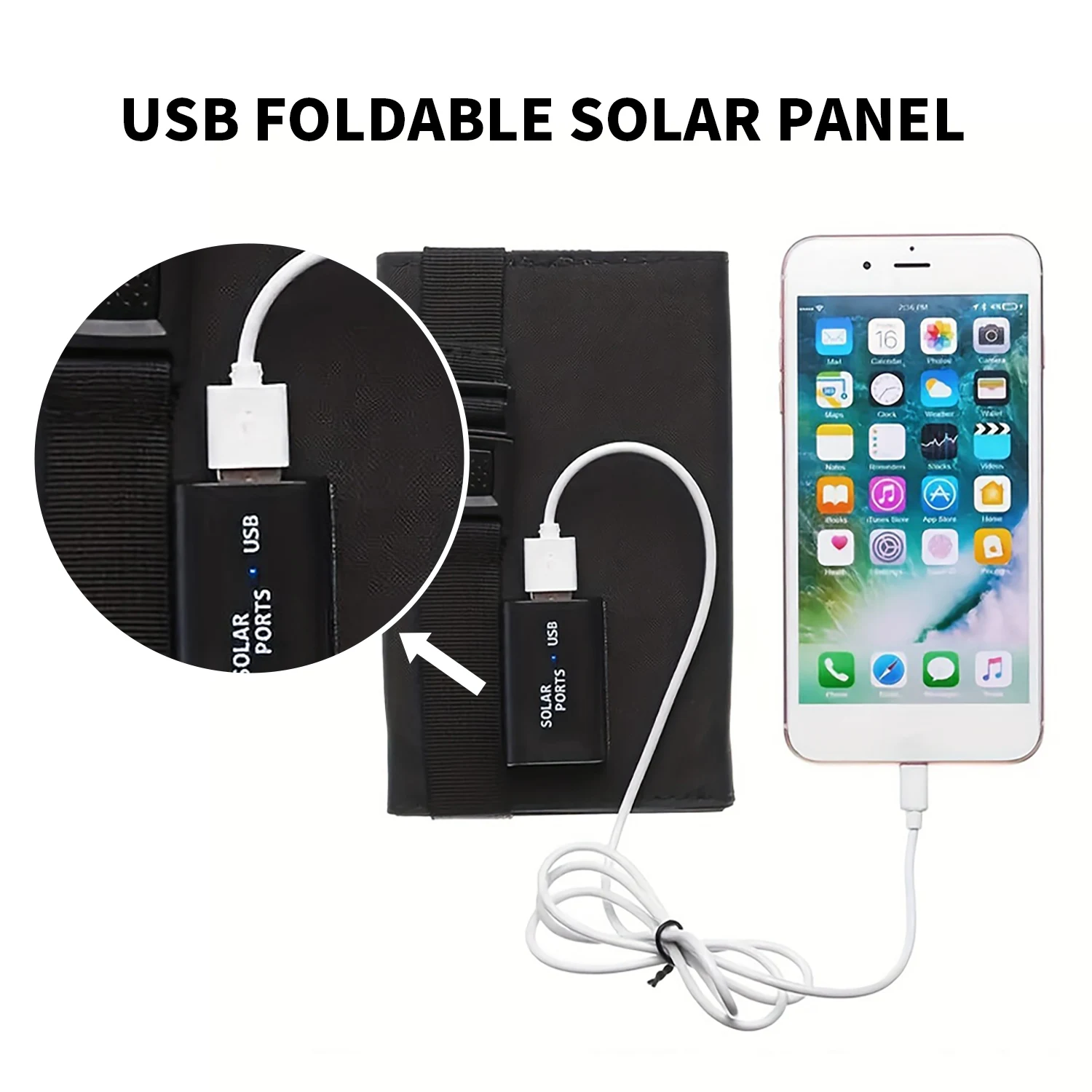 Foldable Solar Panel 20W 50W 6 - Folding Solar Panel review and price