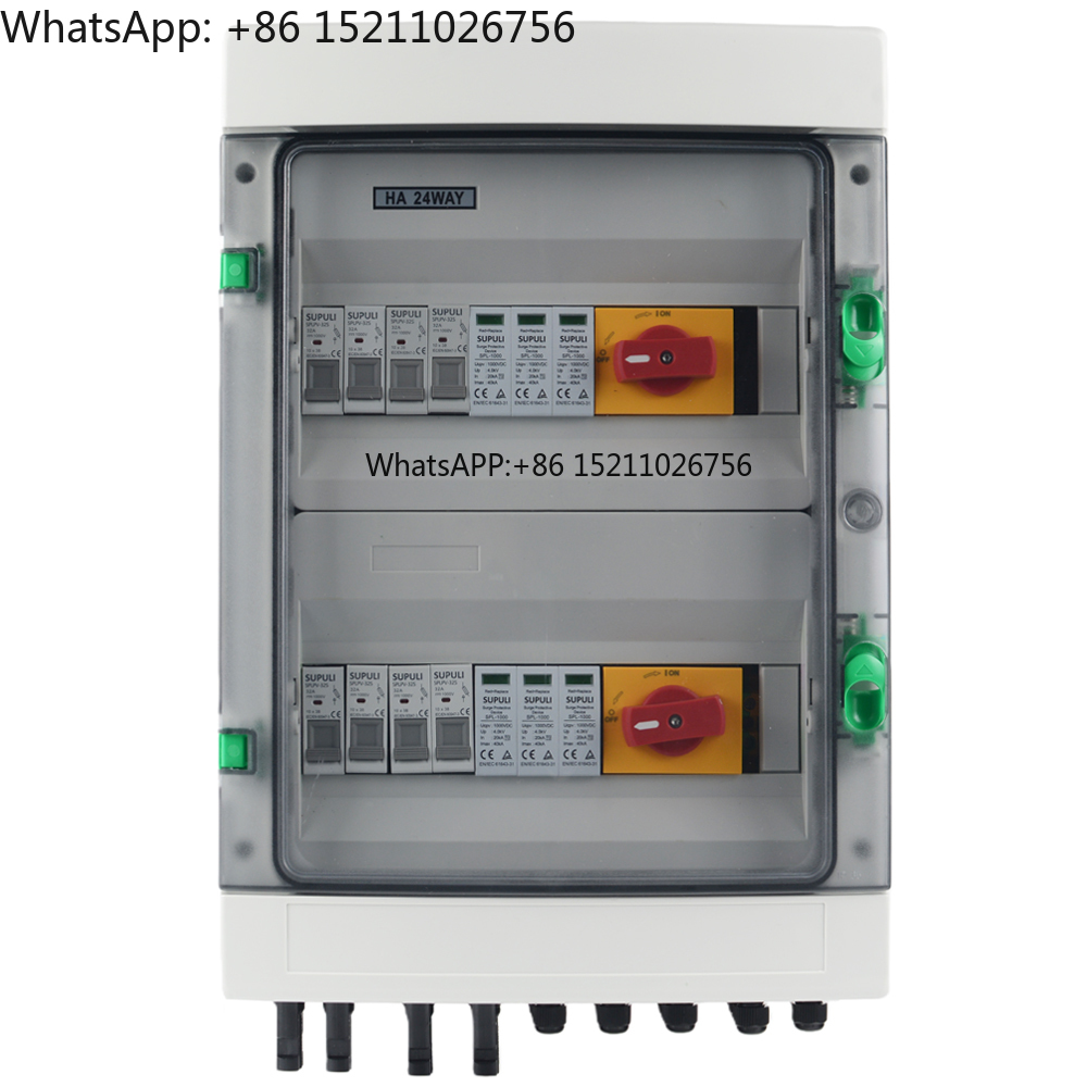 IP65 4 in 2 OUT 4 Strings 25A  - Solar Combiner Box review and price