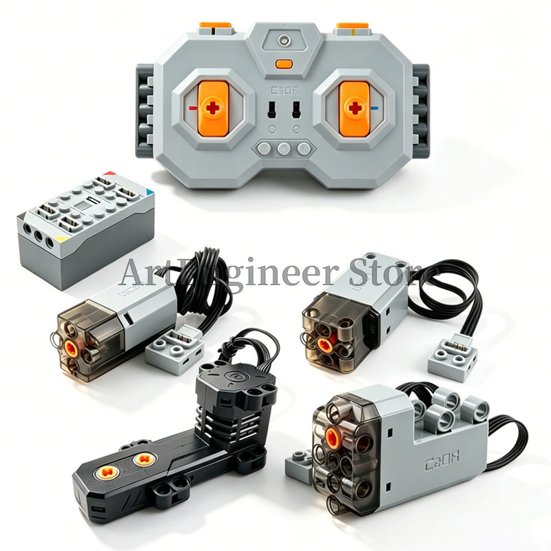 CaDA Power Functions M/L/Servo - Renewable Energy Lego review and price