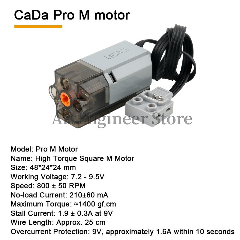 CaDA Power Functions M/L/Servo - Renewable Energy Lego review and price