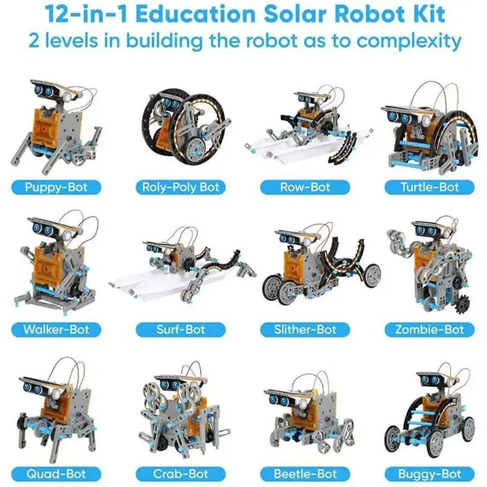 13 in 1 Solar Powered Robot Sc - Renewable Energy Lego review and price